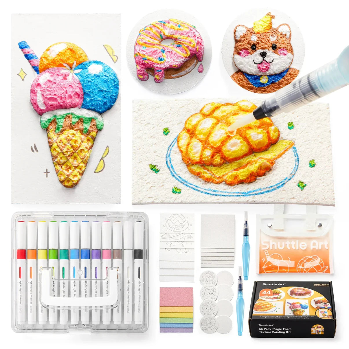 Kit di Pittura 3D in Spugna