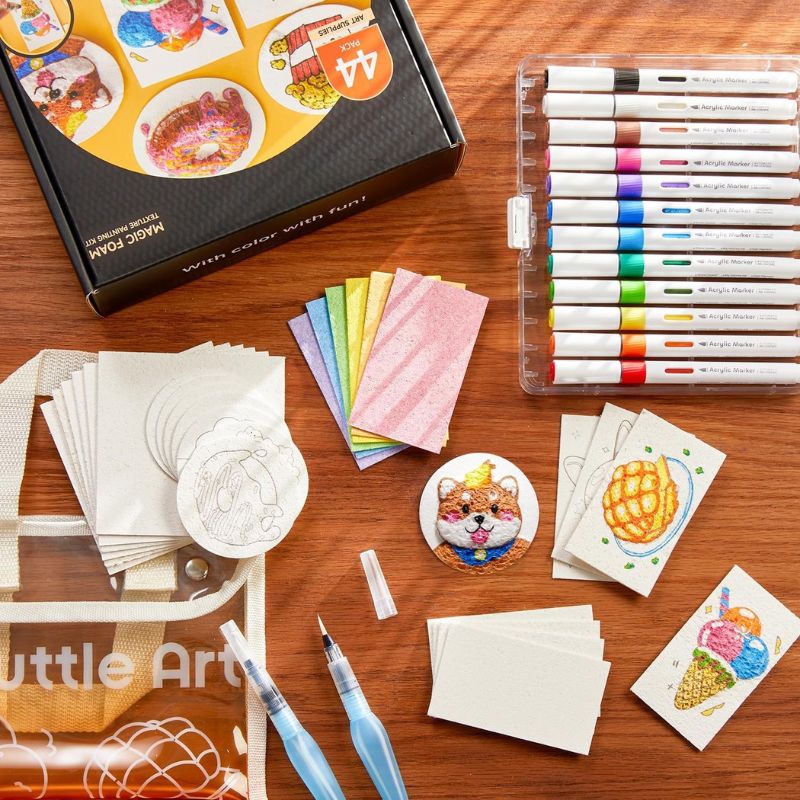 Kit di Pittura 3D in Spugna